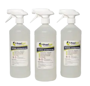 Drie sprayflacons Proviseal Alcohol Ketonatus 96%
