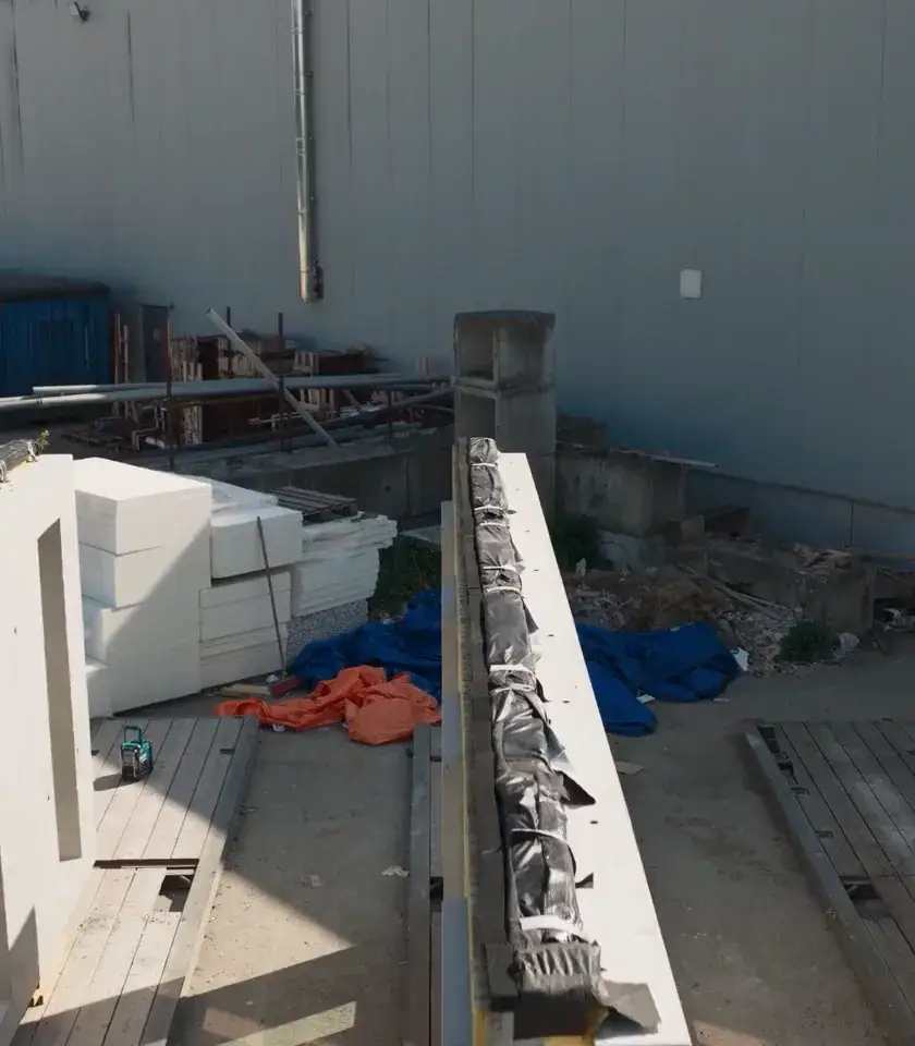 Prefab gevelelementen met Proviseal afdichting in de fabriek